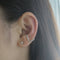 WISH III C Ear cuff / Ring - Silver