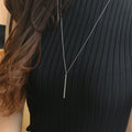 LUSTER Necklace L - Silver