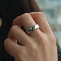 LUSTER Wide Ring L