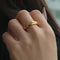 LUSTER Wide Ring M - Gold