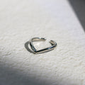 WISH II Ear cuff / Ring - Silver