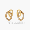 Limited edition - ELLE x MELEMELE Cercle Pierce - Gold