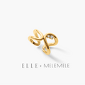 ELLE x MELEMELE Seine Earcuff Ring S - Gold