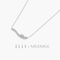 ELLE x MELEMELE Seine Full Necklace - Silver