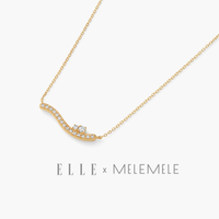 ELLE x MELEMELE Seine Full Necklace - Gold