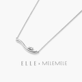 ELLE x MELEMELE Seine Necklace - Silver