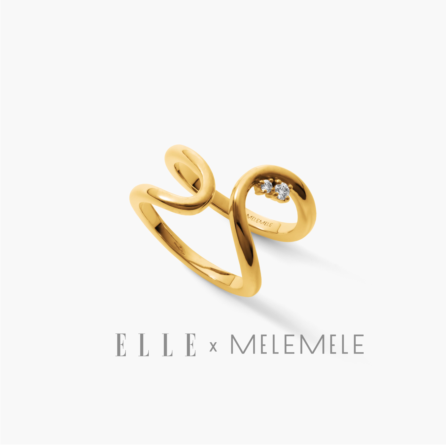 ELLE x MELEMELE Seine Ring - Gold– MELE MELE公式オンラインストア