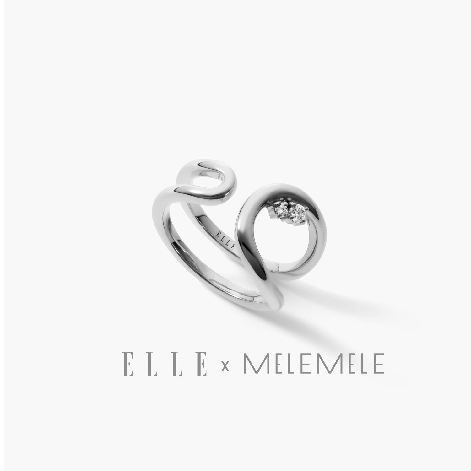 ELLE x MELEMELE Seine Wave Ring - Silver– MELE MELE公式オンライン