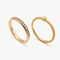 LUSTER Set Ring - Matte Gold