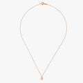 DAILY Oval Necklace - Pink Gold