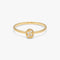 DAILY Oval Ring S - Gold