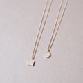 DAILY Oval Necklace - Pink Gold
