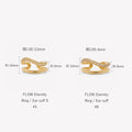 FLOW Eternity Ring / Ear cuff - Gold