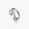 FLOW Eternity Ring / Ear cuff S - Silver