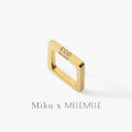 NIGHTLY Angle Ring- Gold