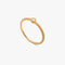 ELEMENT Single Ring M - Matte Gold