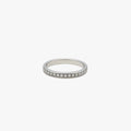LUSTER Eternity Ring - Silver